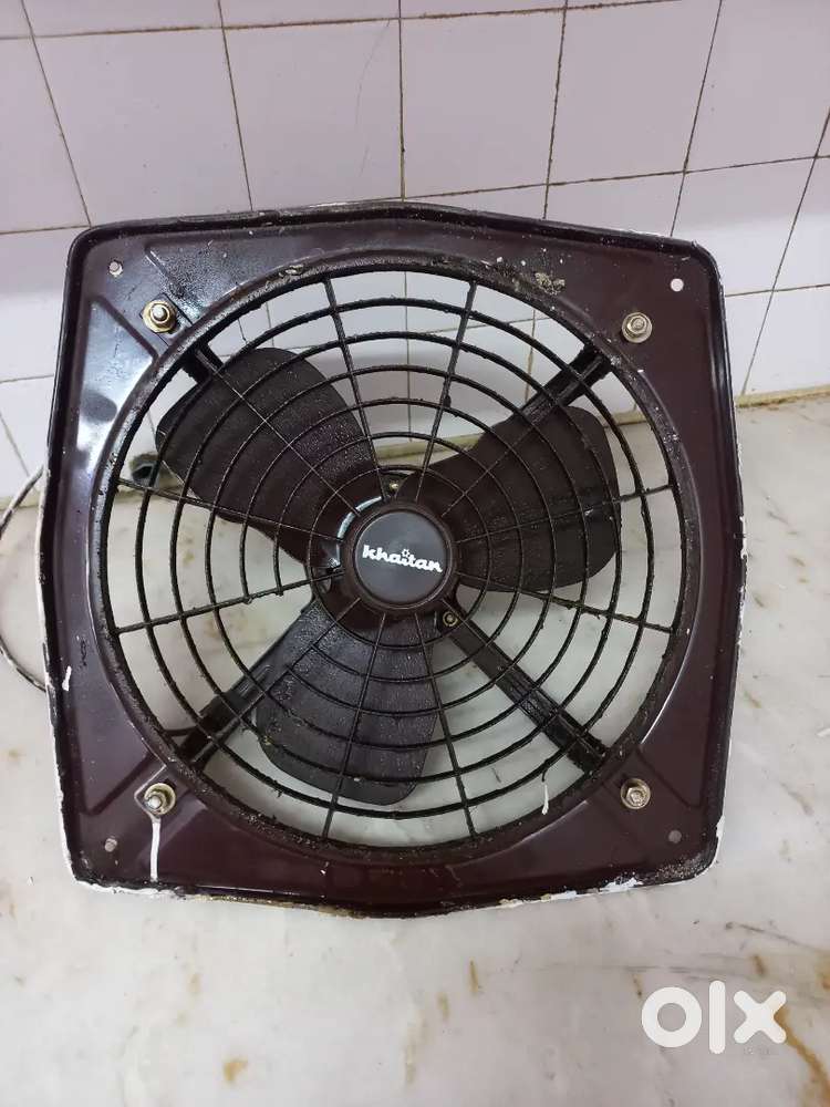 Khaitan exhaust fan. Heavy duty.Medium size.Noiseless.Offer price 1499