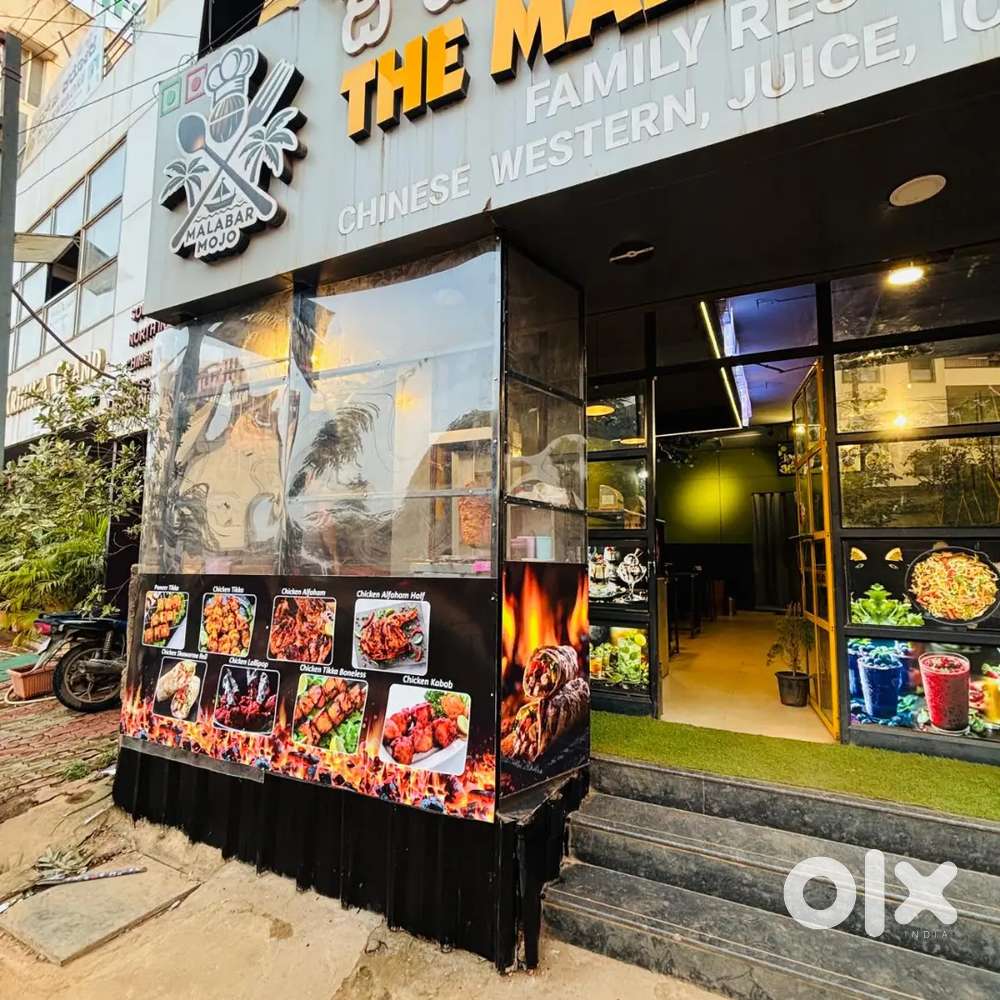 Restaurant for Sale – Prime Location  Fully Furnished  600 Sq.ft.