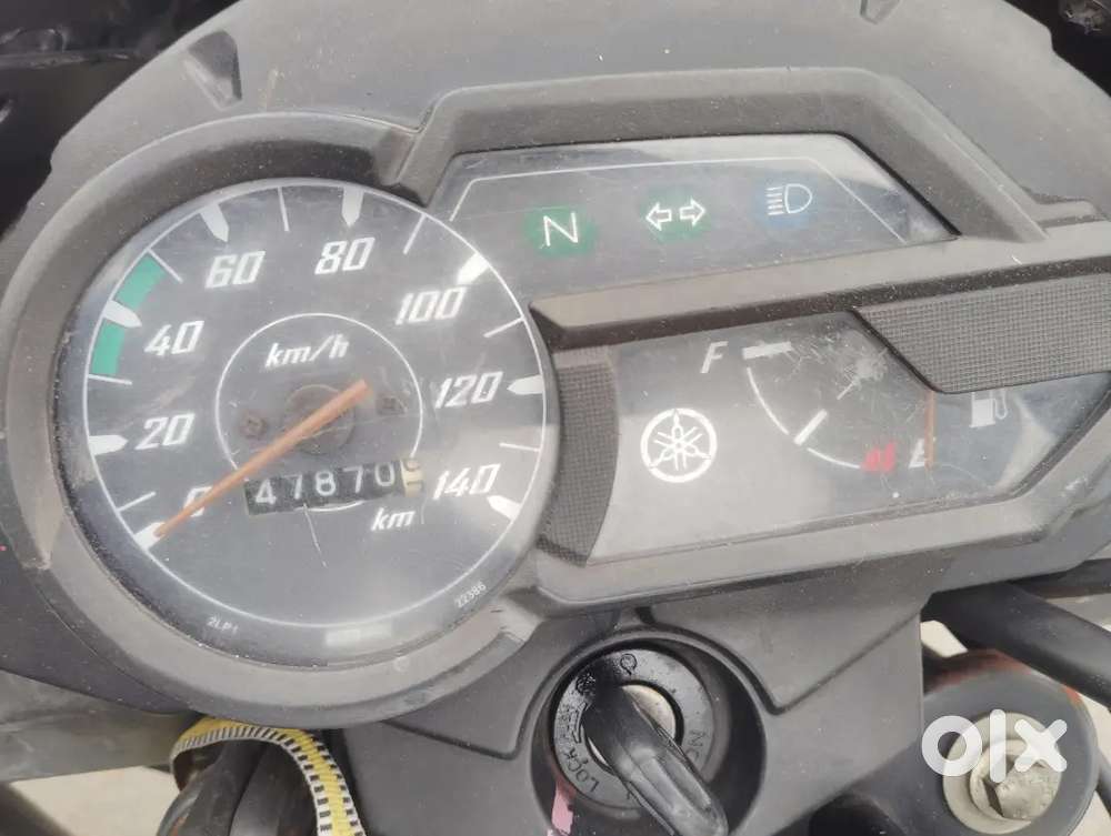 Yamaha saluto 2018 model,  nearly 8k work is there