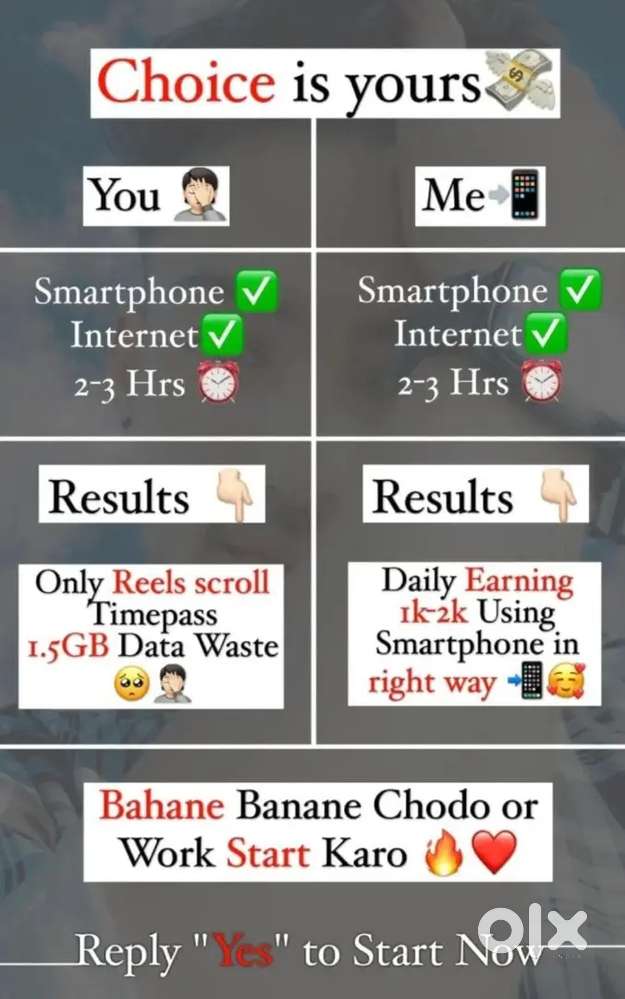 Message me Yes to Start your Earning message only