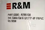 CCTV CABLE CAT6 CABLE NETWORKING CABLE