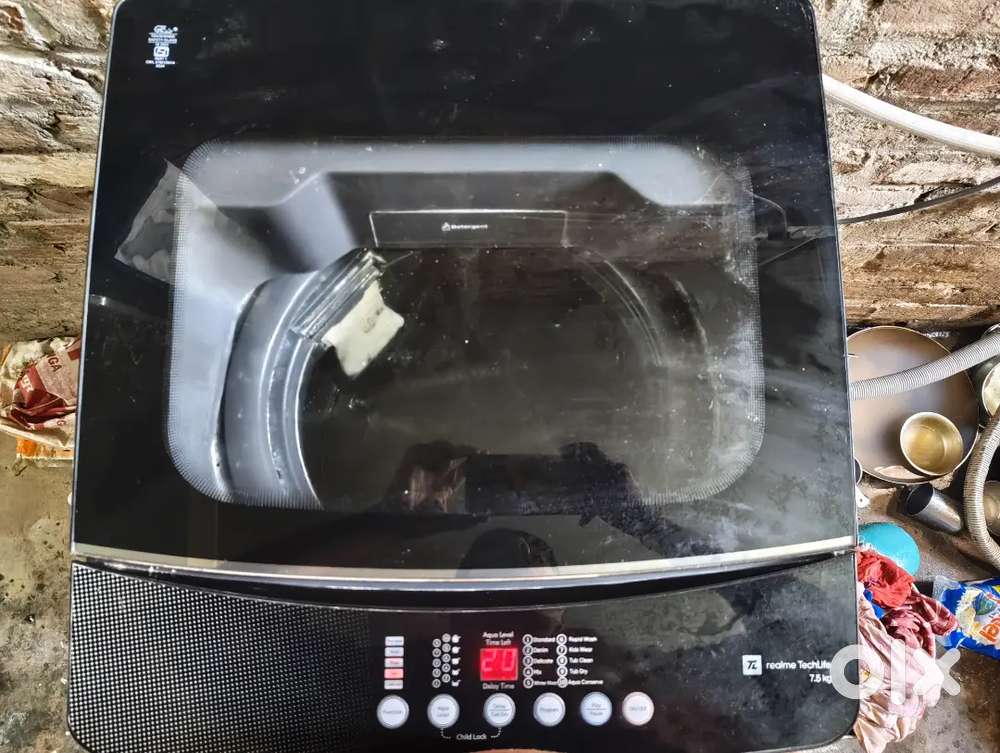 Real me 7.5 kg Fully Automatic Washing Machine – Excellent Condition
