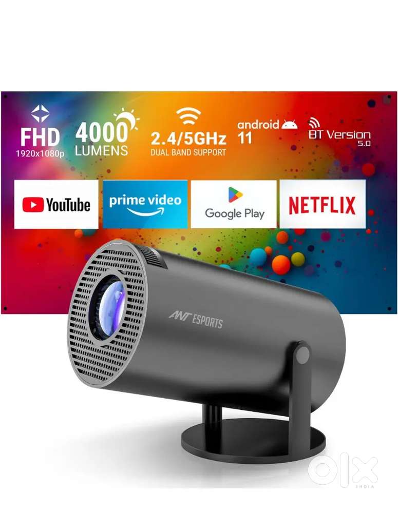 Android mini projector with remote,2gb ram 16gb rom