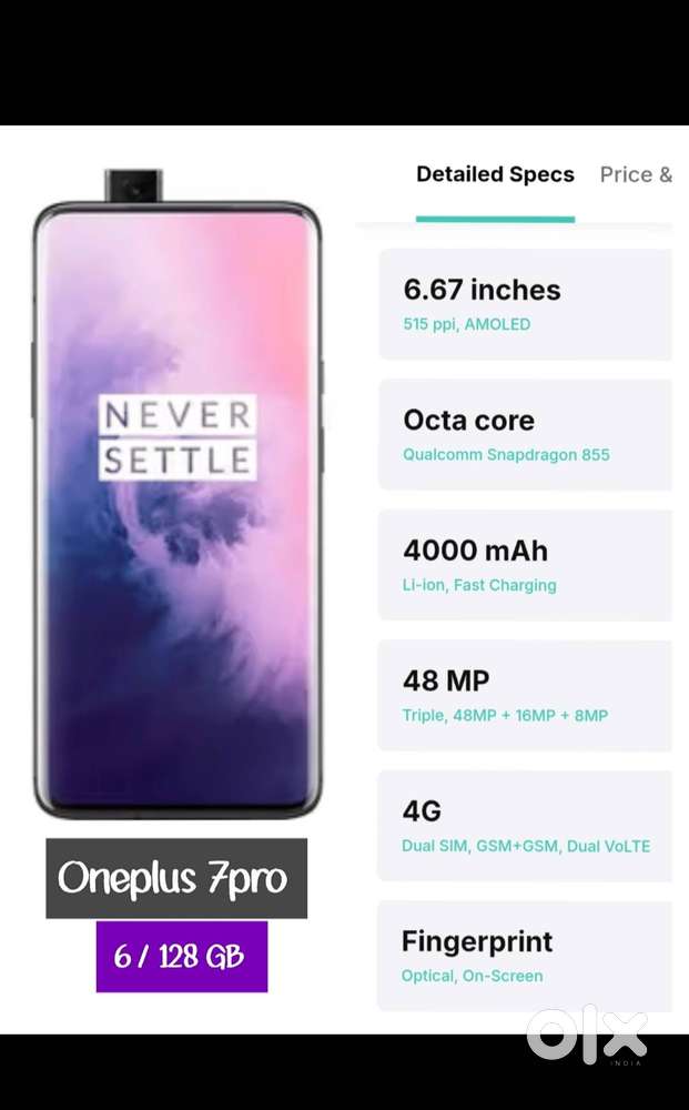 Oneplus 7pro 6/128 gb