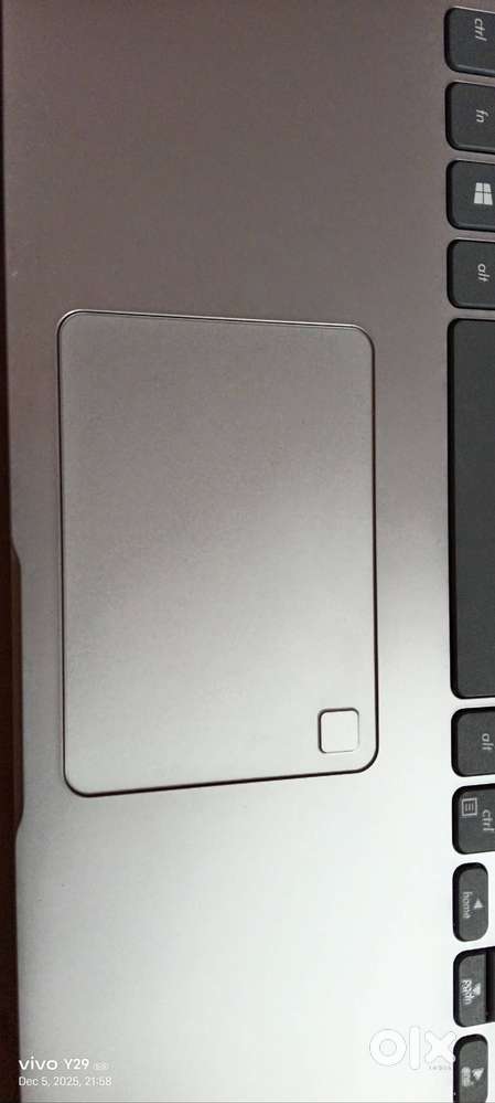 Laptop with fingerprint and all accessories