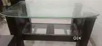 sturdy glass dining table