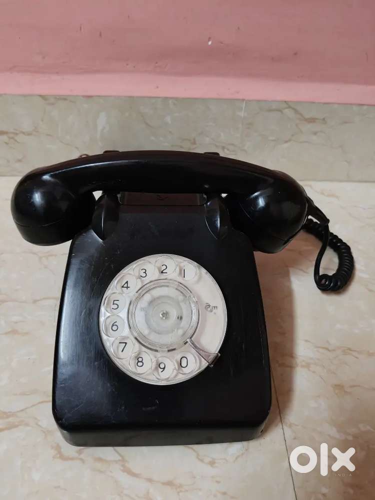 Antique vintage rotary telephone
