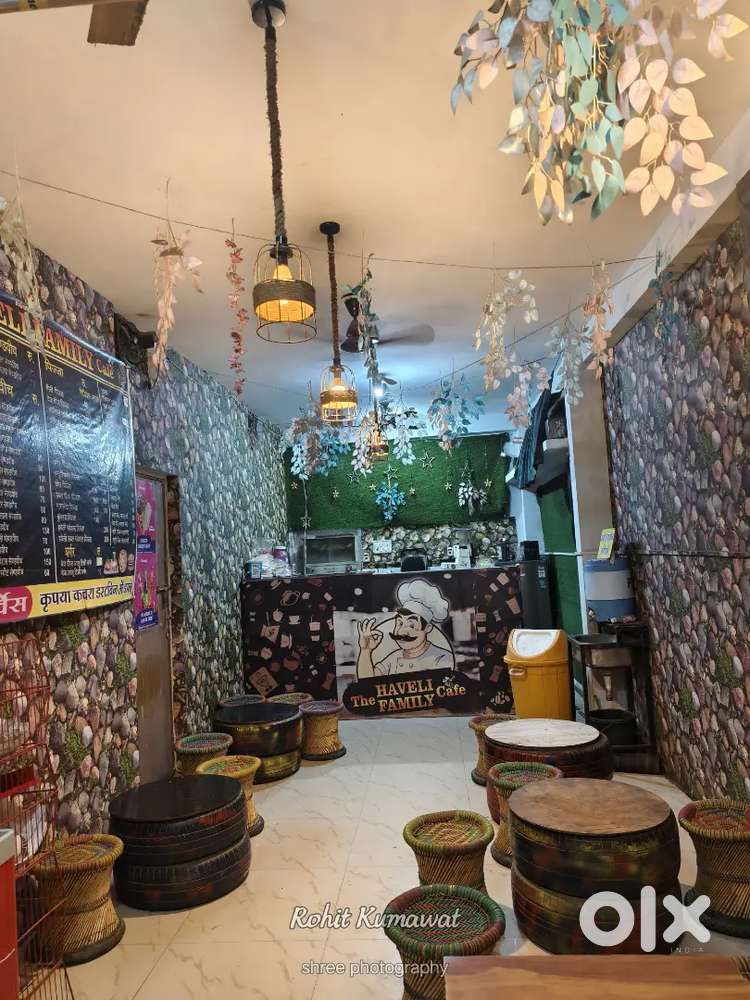 Cafe kitchen and decoration item