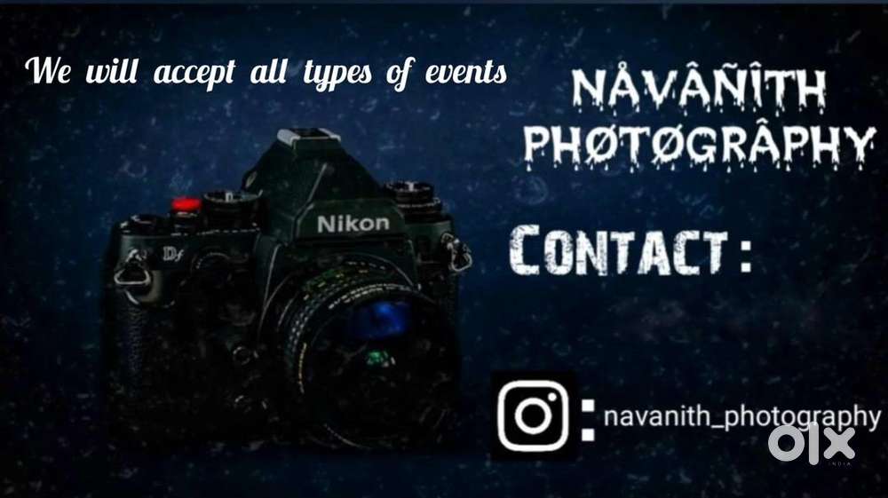 Photography with professional photographer available only in Bangalore