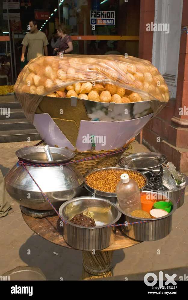 Required Panipuri vendors panipuri street shop