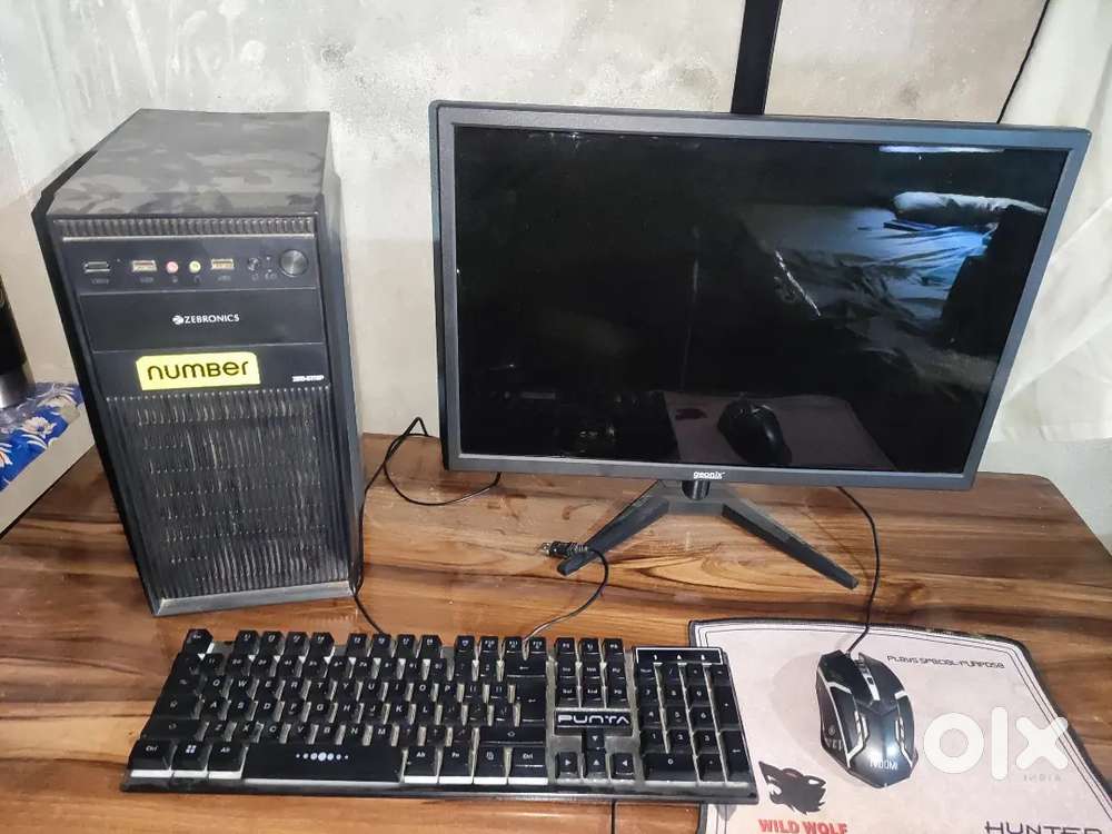 Zebronics i5 6th Gen + 22inch Monitor