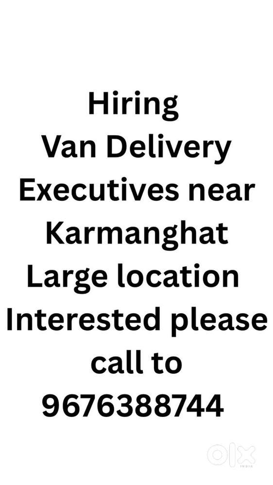 Van Delivery Executives & Loading unloading executives