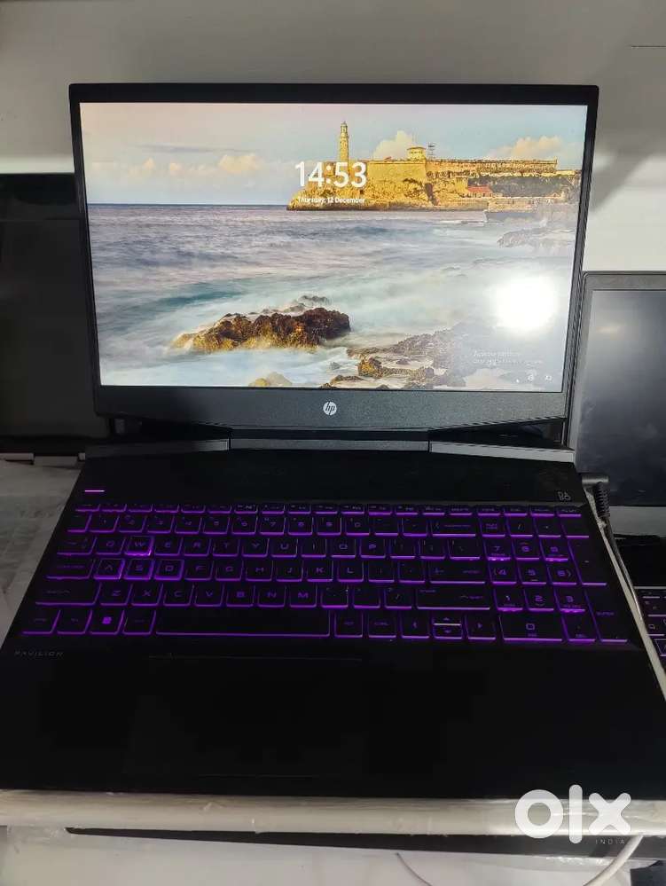 Hp i5 8th gen gaming laptop,16gb ram, 512 ssd, 15.6 led scren full hd