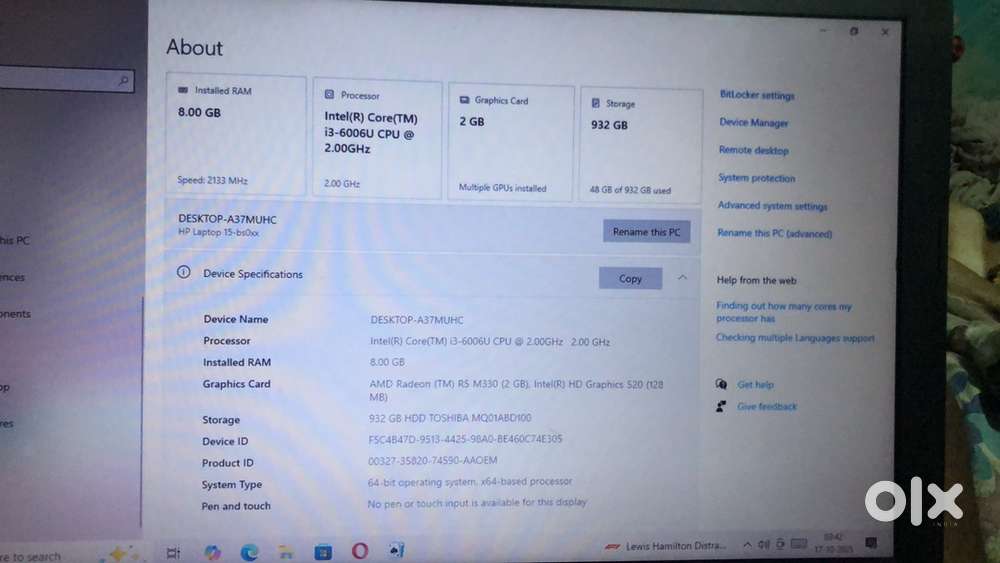 Laptop excellent condition