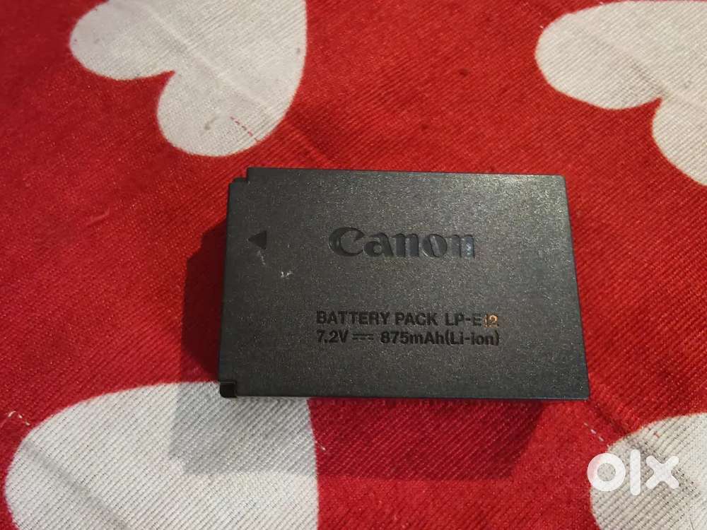 Canon battery