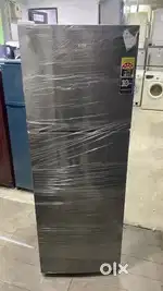 #@44/Haier double door refrigerator with5star rating inbuilt steplizer