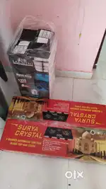 Brand new electric mixer grinder and glass top stove
