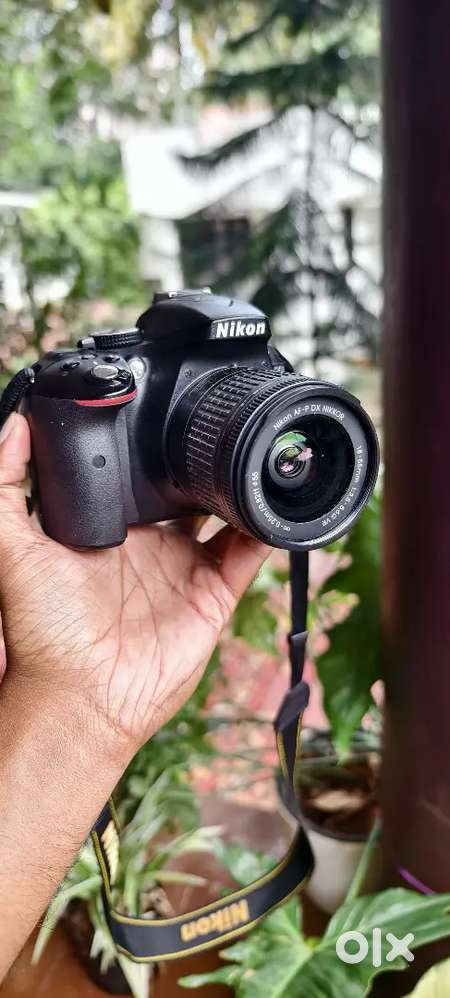 Nikon D5300 DSLR camera with two lenses