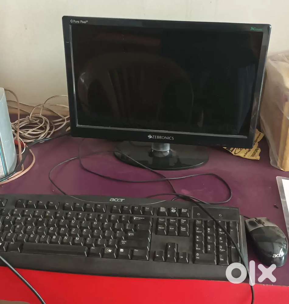 Full Computer sell keyboard,mouse,cpu,mouse,led Kay Sath