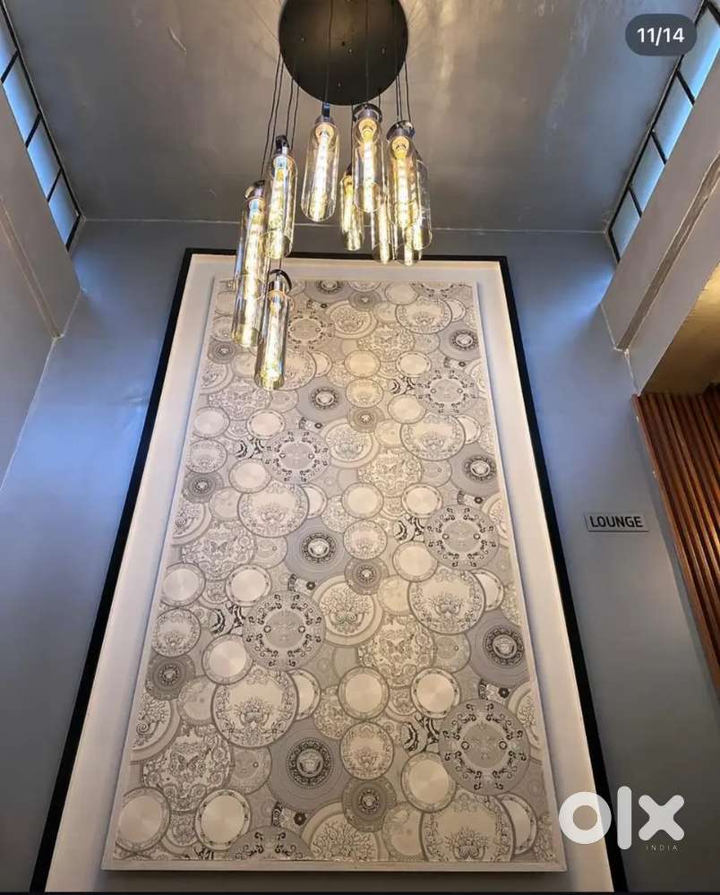 Luxurious Studio Setup for Sale with Versace Orginal Wall Art