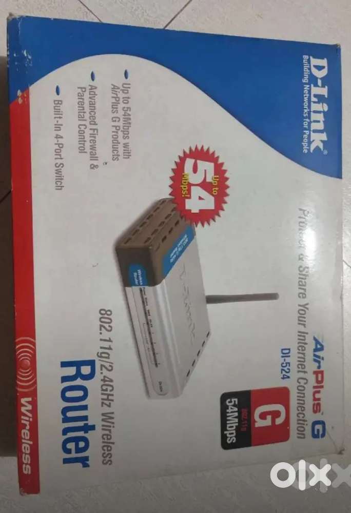 Dlink router never used