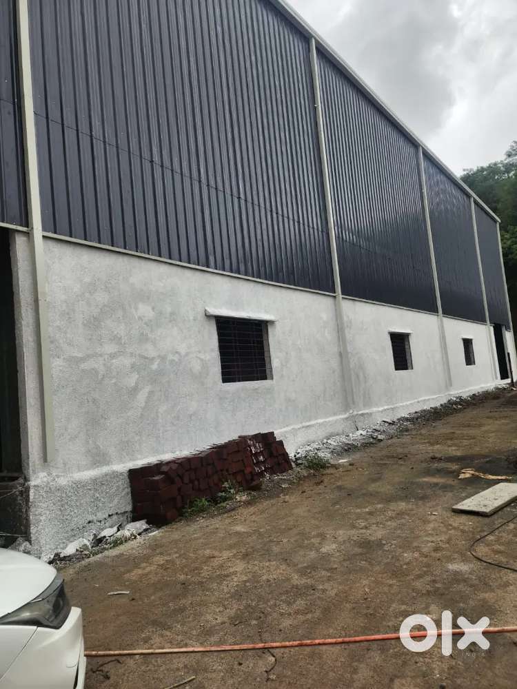 For Rent 9500 Sq.ft. Industrial Shed @ Chakan - Bhamboli Main Road.