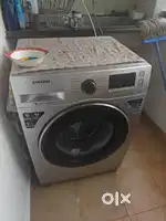 Front loading Samsung washing maching in working condition