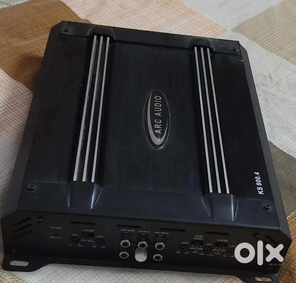 Car Amplifier and Subwoofer