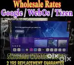 Tizen Webos Ultra Smart LED TV Frameless AI led tv