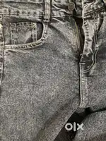 Unisex Branded Denim Black jean