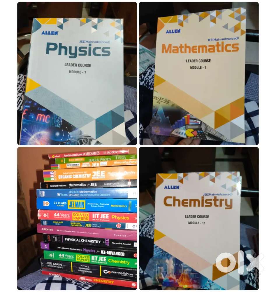 IIT JEE ALLEN DROPPER MODULE 2024 AND REFERENCE  BOOKS RACE,THEORY ETC