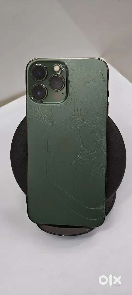 IPHONE 13 PRO MAX, 128GB STORAGE, 86% BATTRY, BACK DOOR ONLY CRACK