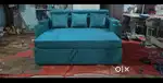 Simple model 3 seater sofa cumbed