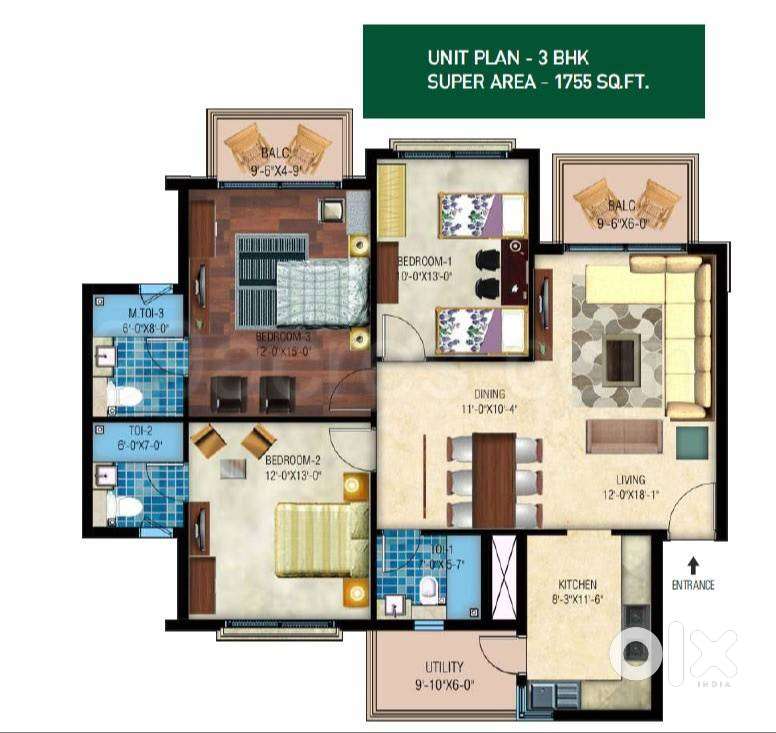 ACME 3 BHK SALE