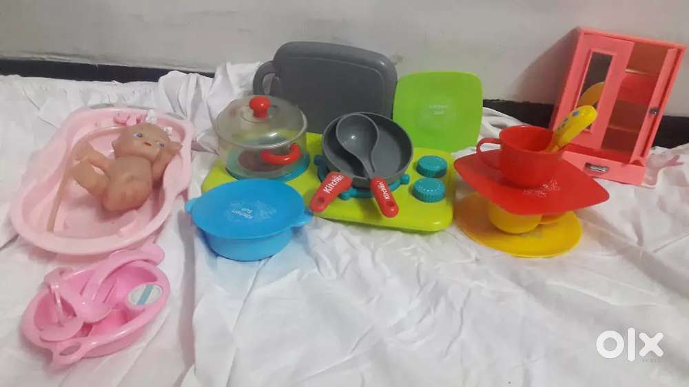 Kids toys girls kichen set boys pipe line joining n monkey tree