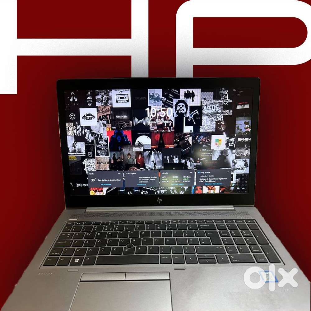 HP ZBook i7 8th gen  8month use windows 11pro