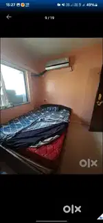 Vacant master  room available in 2 bhk fully furnished ac flat-top flr