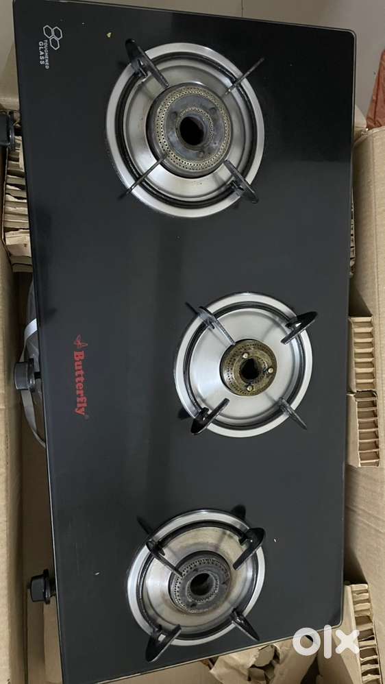 Butterfly gas stove 3 burner