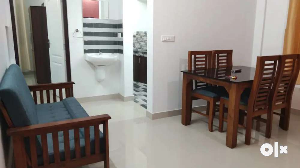2 BHK Furnished Apartment For Rent at Chembumukku.