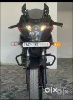 Baja pulsar 220F BS6 showroom track maintain service record bills