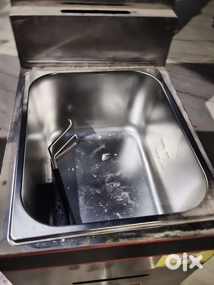 Gas fryer single blast furnace