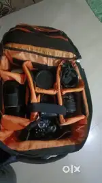 Cannon 650d with 18-55 and 75-300 mm lens