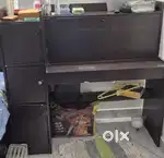 Computer/ office desk and storage shelves