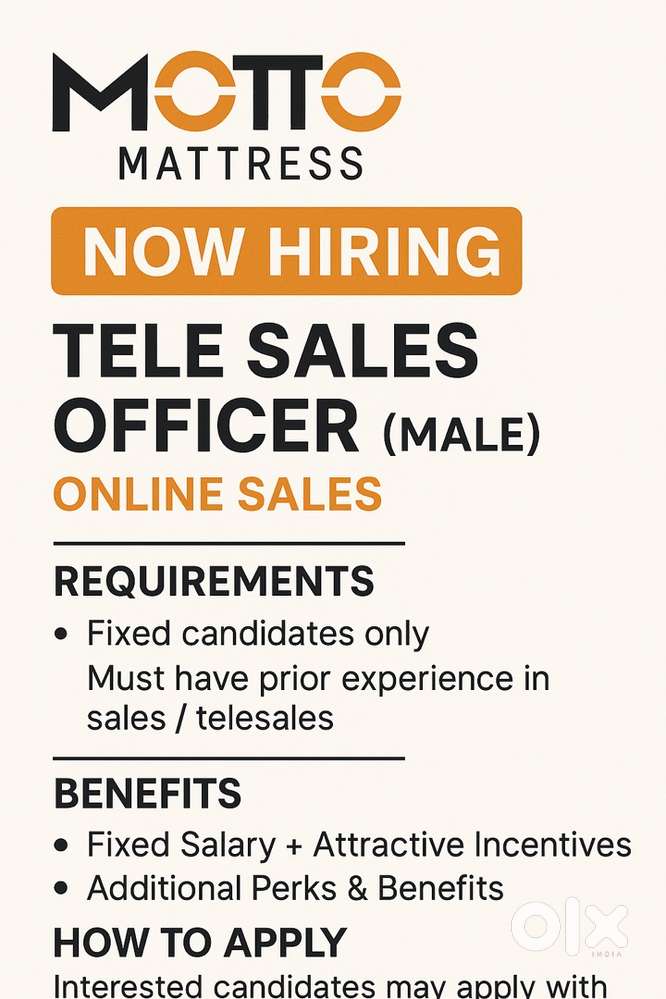 Tele sales officer