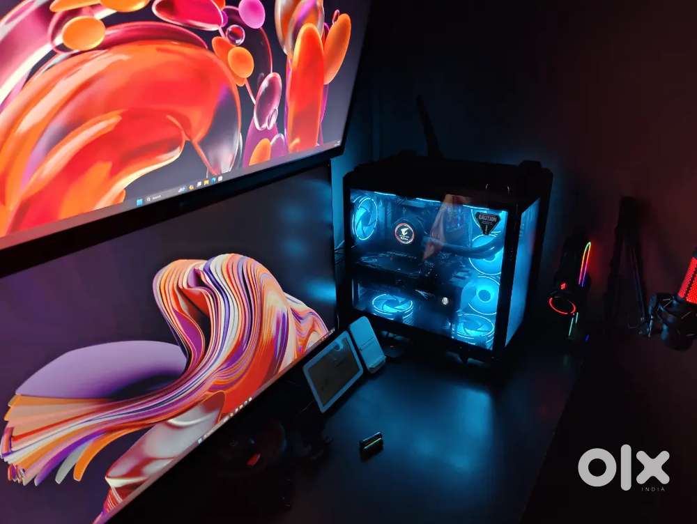 I Am Selling My Gaming Pc,2 Gaming Monitor and full setup