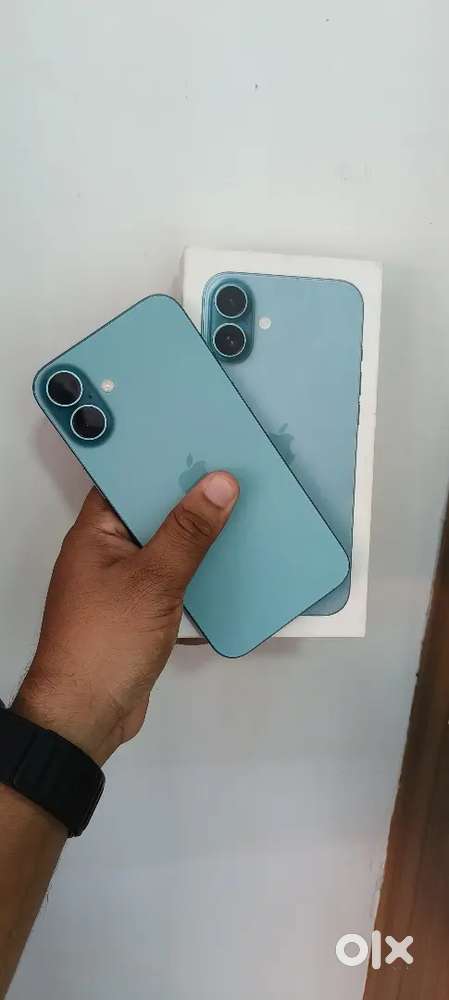 Iphone 16 plus 256 gb neet and clean 100./.battery
