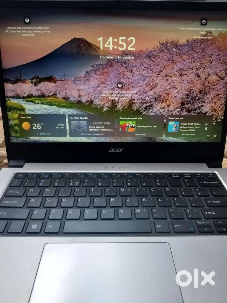 Acer Aspire in warranty