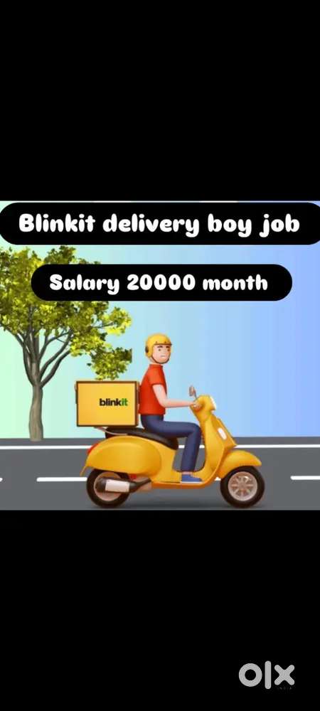 Blinkit delivery boy job