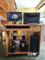 Complete Desktop PC Setup with Canon Printer – CPU, UPS, IXA Speakers