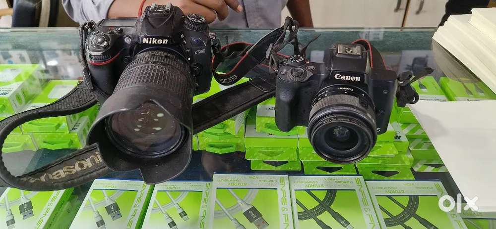 Cameras connon m50 mark nikon 7200